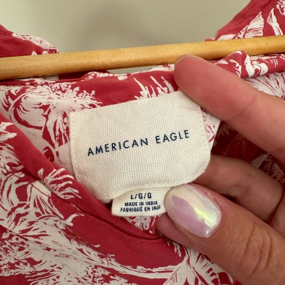 Vintage Hawaiian american eagle top - Picture 2 of 2